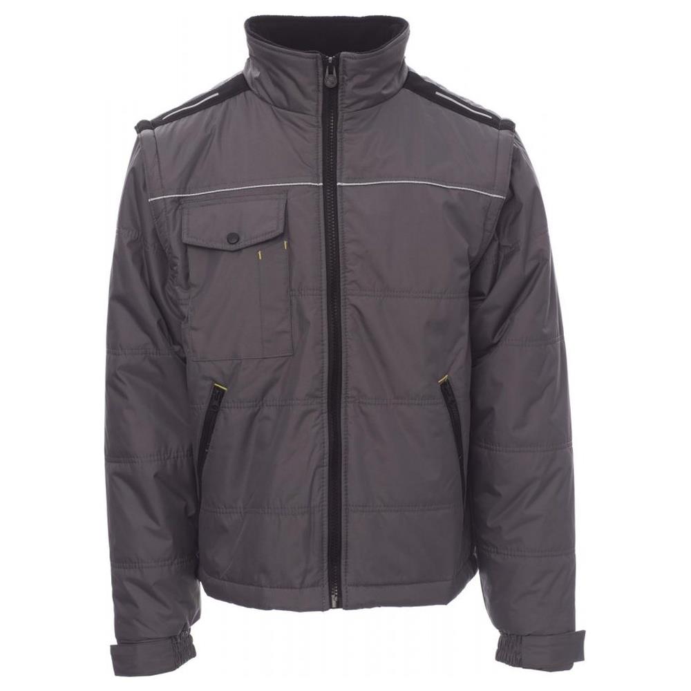 giubbotto imbottito con maniche staccabili payper orion 2.0 smoke s