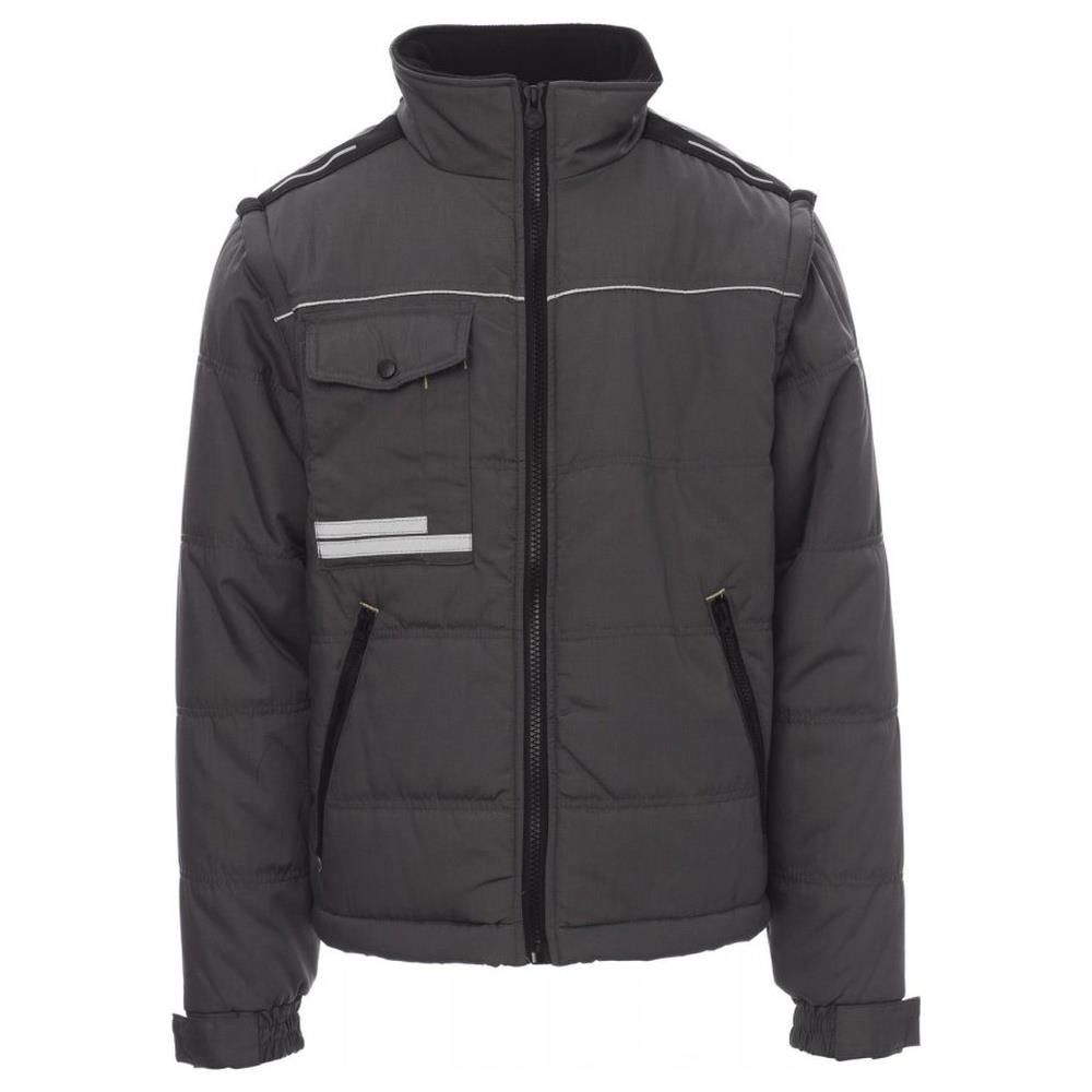 giubbotto imbottito con maniche staccabili payper warm 2.0 smoke xs