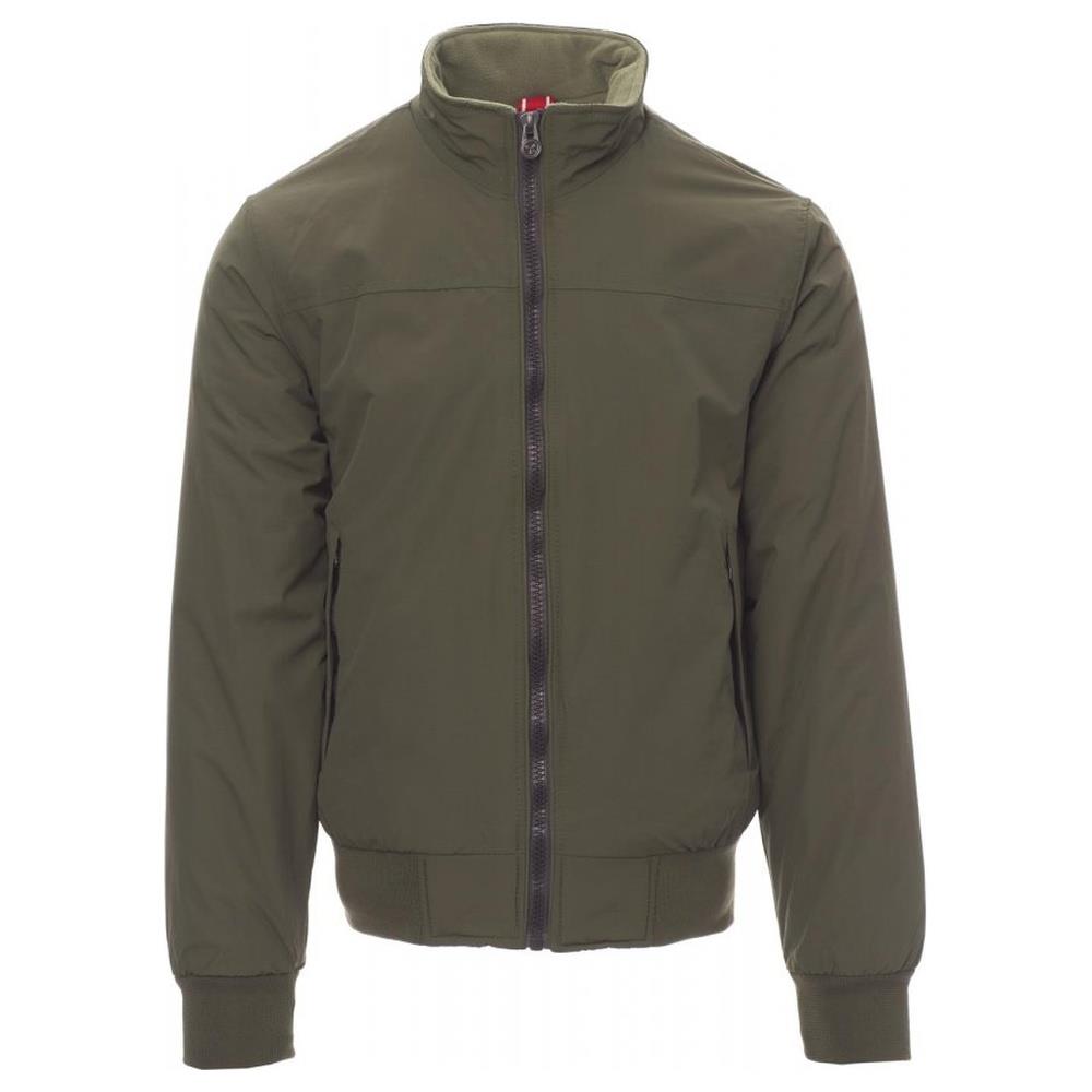 giubbotto imbottito payper north 2.0 verde militare xs