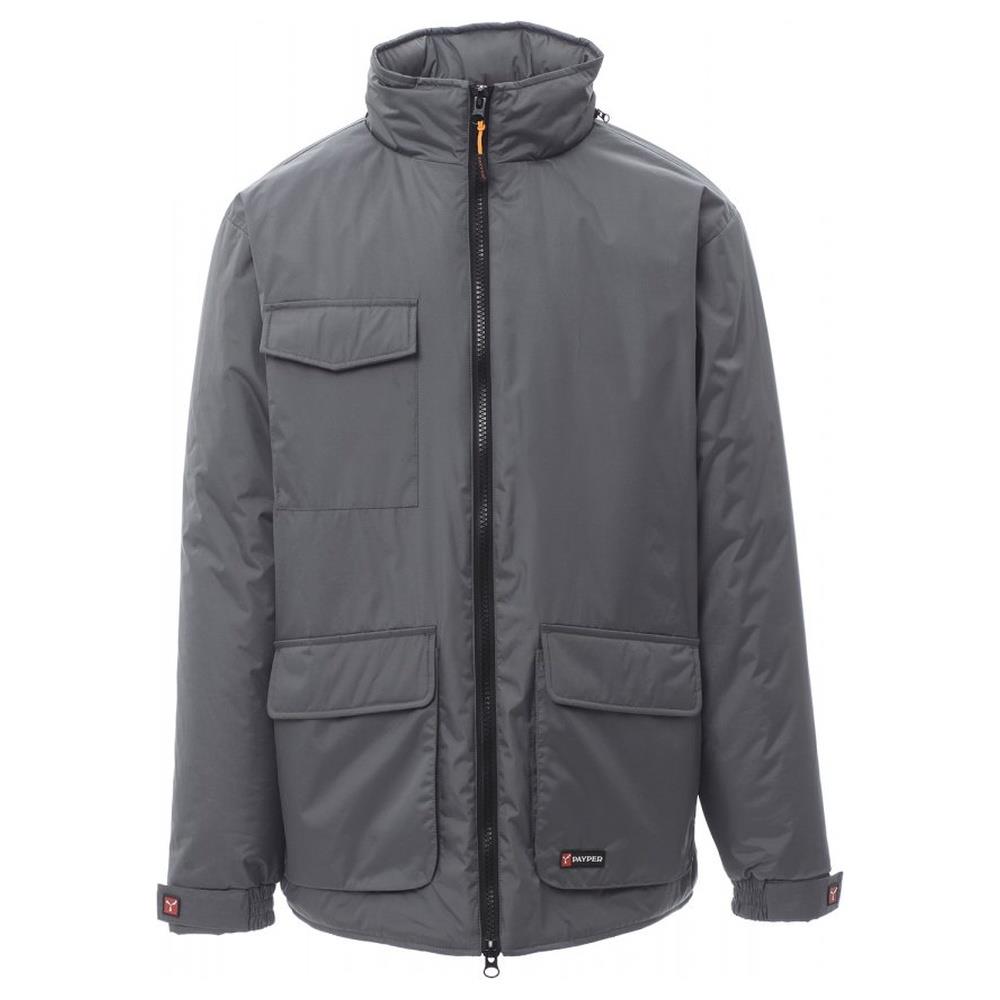 giubbotto imbottito payper renegade mid smoke/nero xs