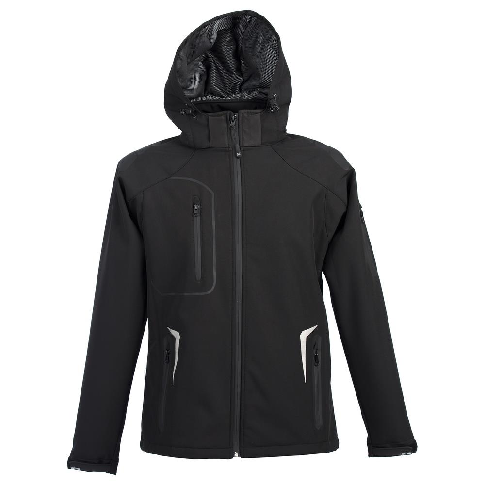 giubbotto jamesross artic man black s