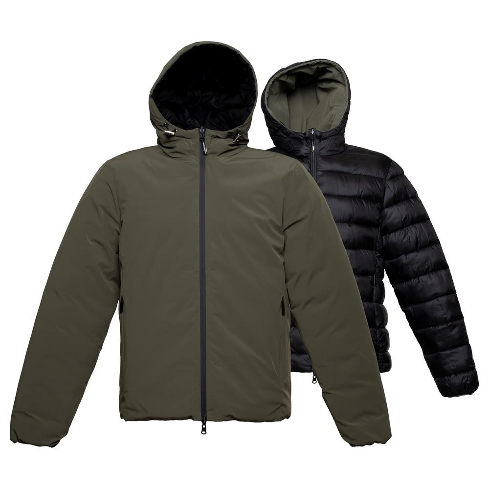 giubbotto jamesross normandia army green s