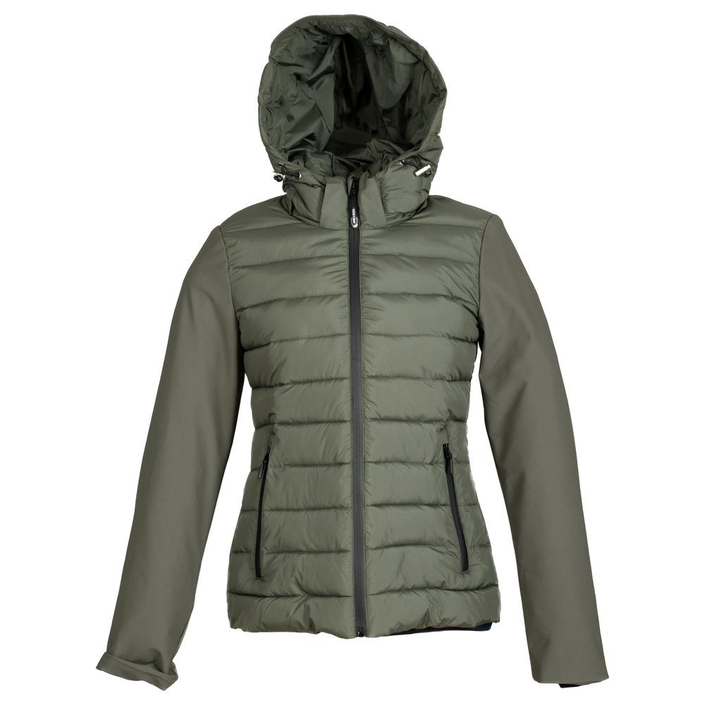 giubbotto jamesross rhode island lady army green s