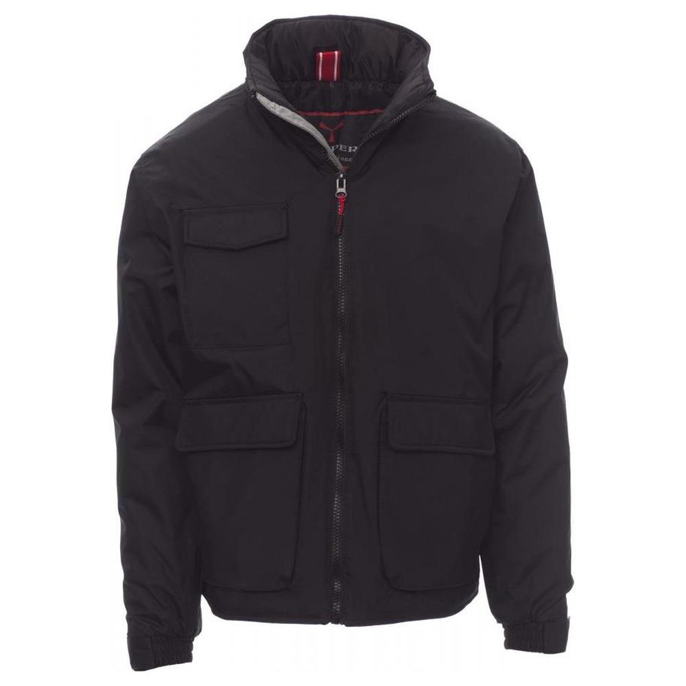 giubbotto renegade 000871 payper, massima versatilità nero/steel grey xl