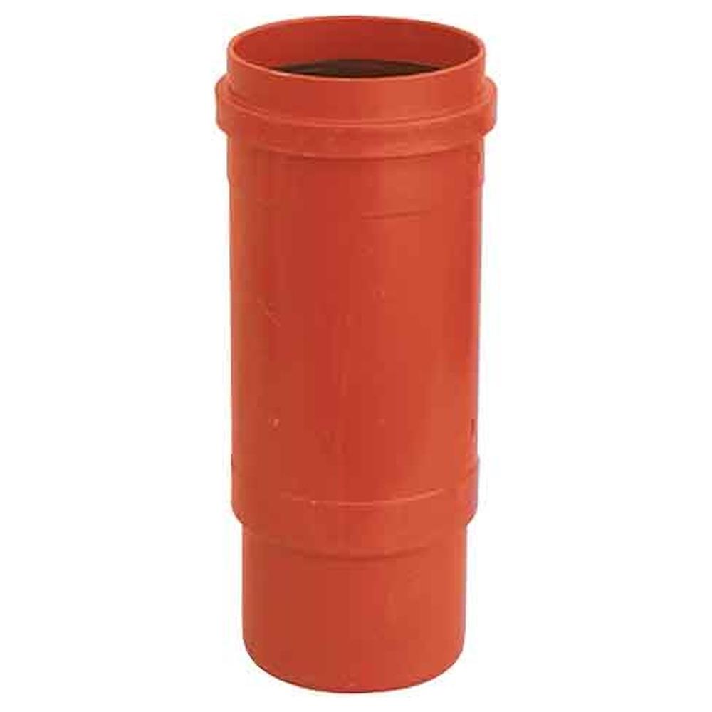 giunto di dilatazione con guarnizione a labbro in pvc arancio