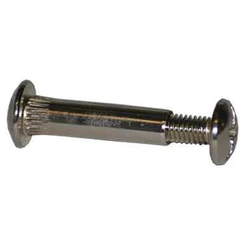 giunzione per mobili 31 mm - nichelato