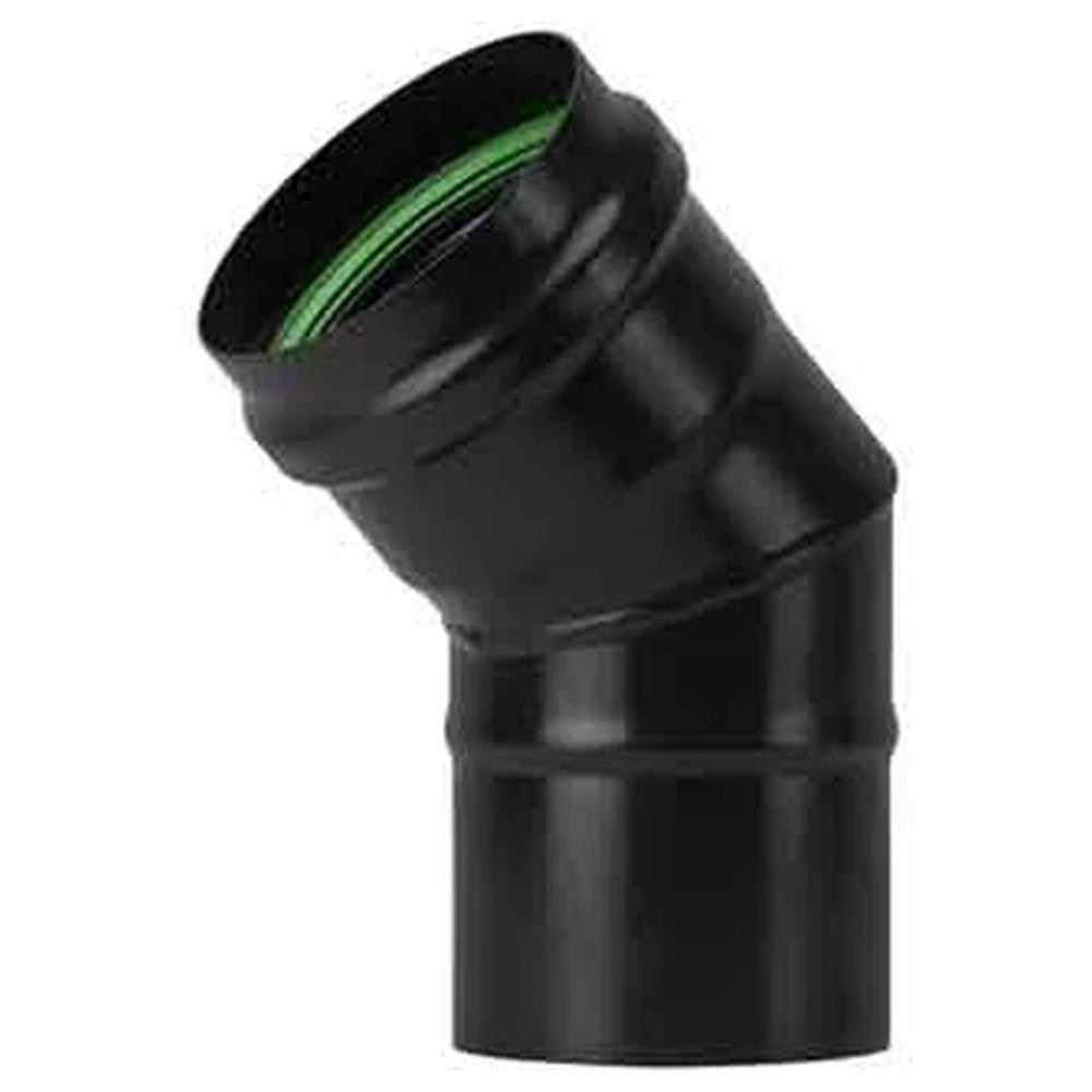 gomito a 45° per stufe a pellet 'light'