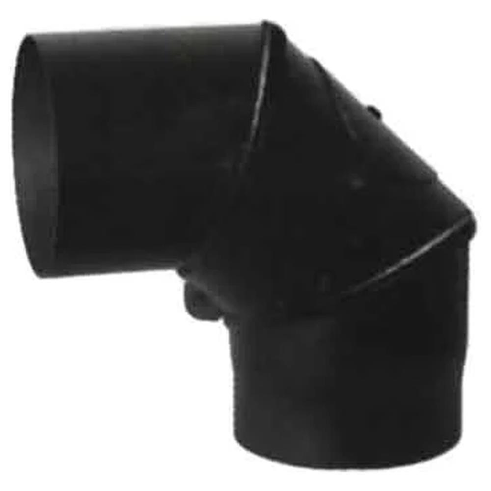 gomito a 90° girevole per stufe a legna ø 120 mm