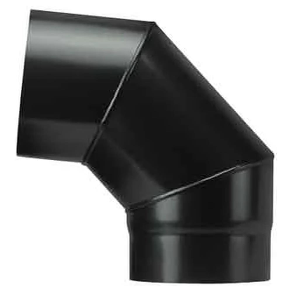 gomito a 90° per stufa a legna 'plus light'