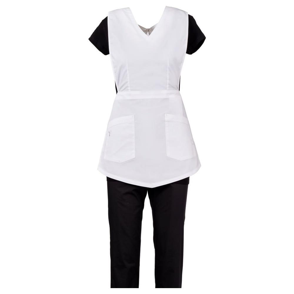 grembiule donna payper rose lady bianco u