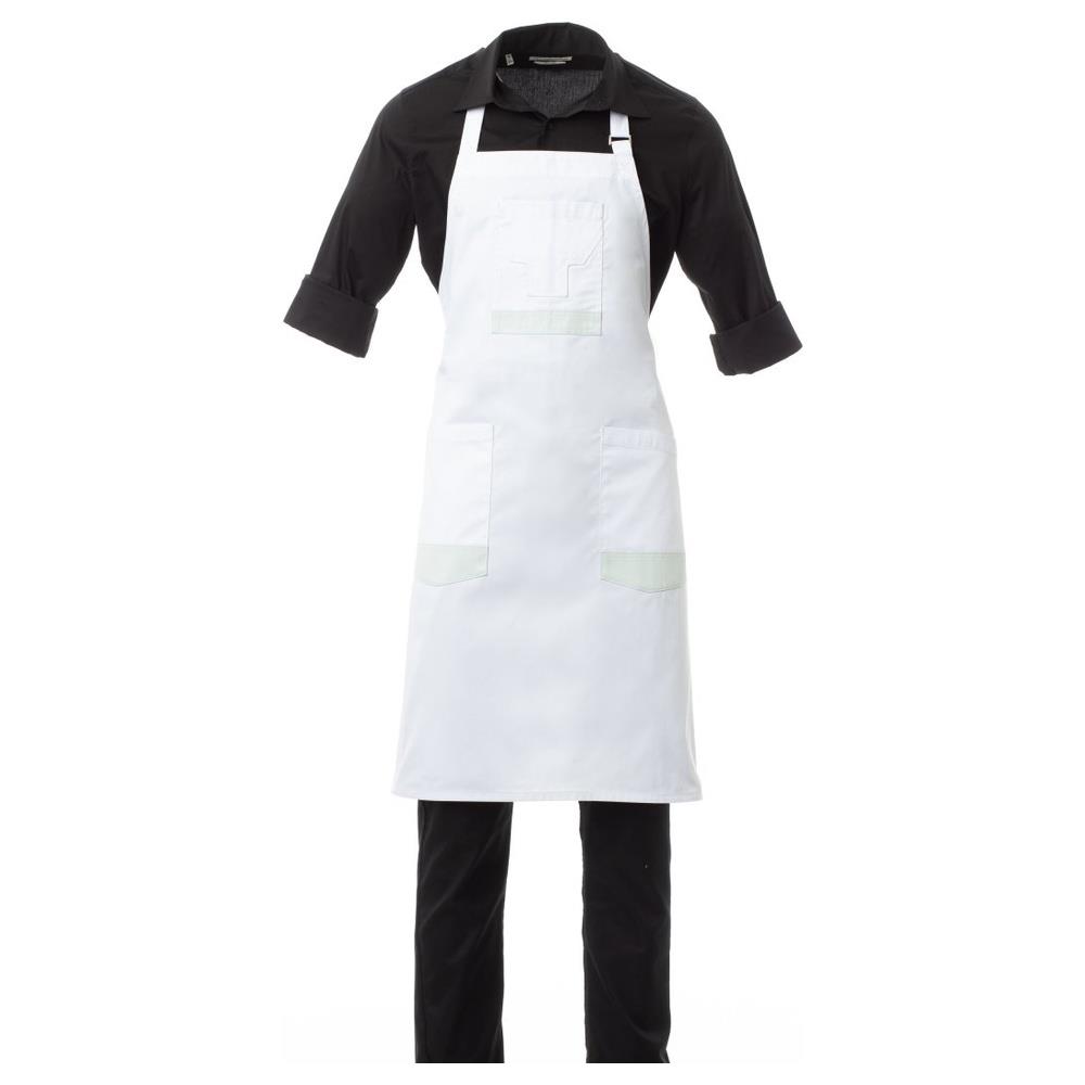 grembiule payper store bianco/grigio perla u