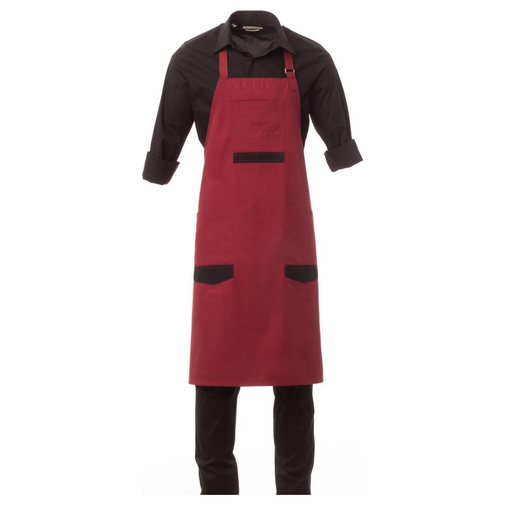 grembiule payper store bordeaux/nero u