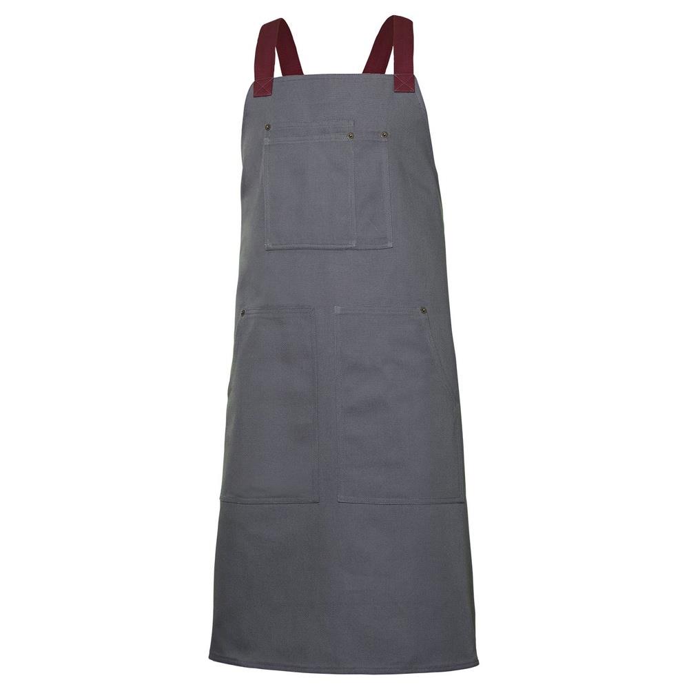 grembiule velilla con pettorina canvas bicolor cod 404211b