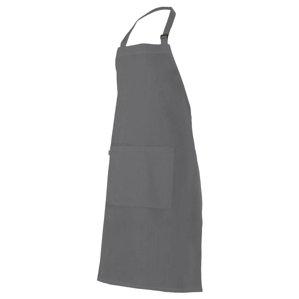 grembiule velilla con pettorina e tasca cod 404203 grigio