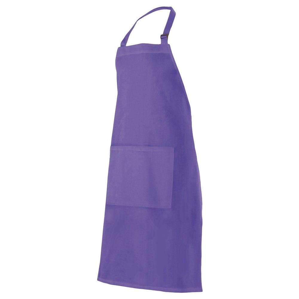 grembiule velilla con pettorina e tasca cod 404203 indaco
