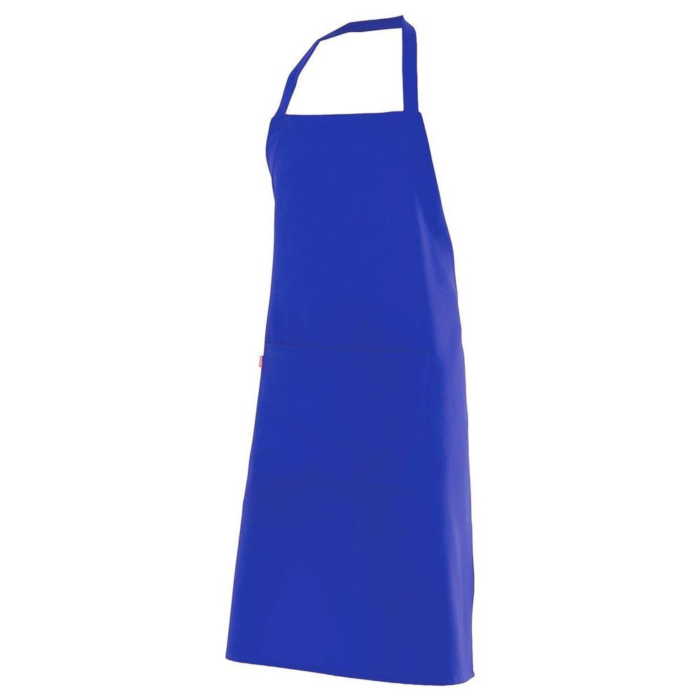 grembiule velilla con pettorina e tasca cod 404204 bluette