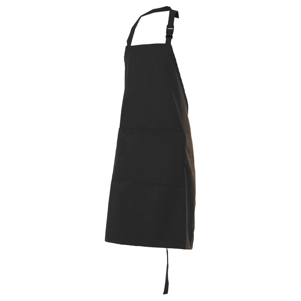 grembiule velilla con pettorina e tasca cod trepat nero