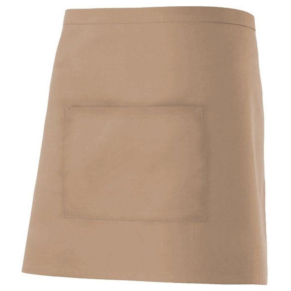 grembiule velilla corto con tasca cod 404201 beige