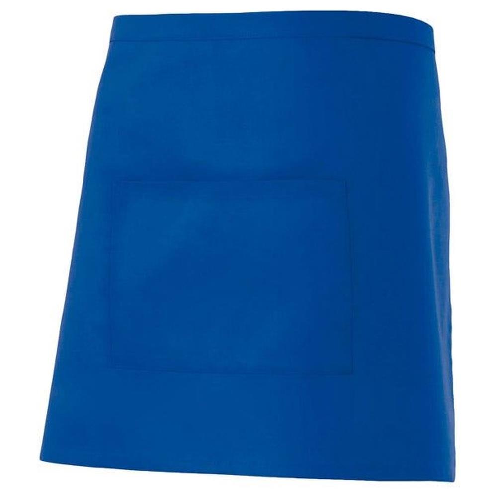 grembiule velilla corto con tasca cod 404201 bluette