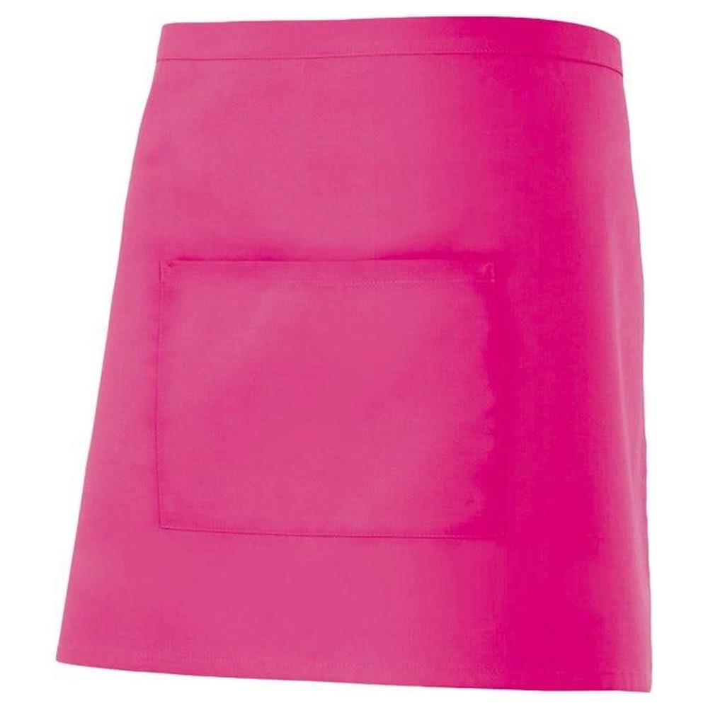 grembiule velilla corto con tasca cod 404201 fucsia