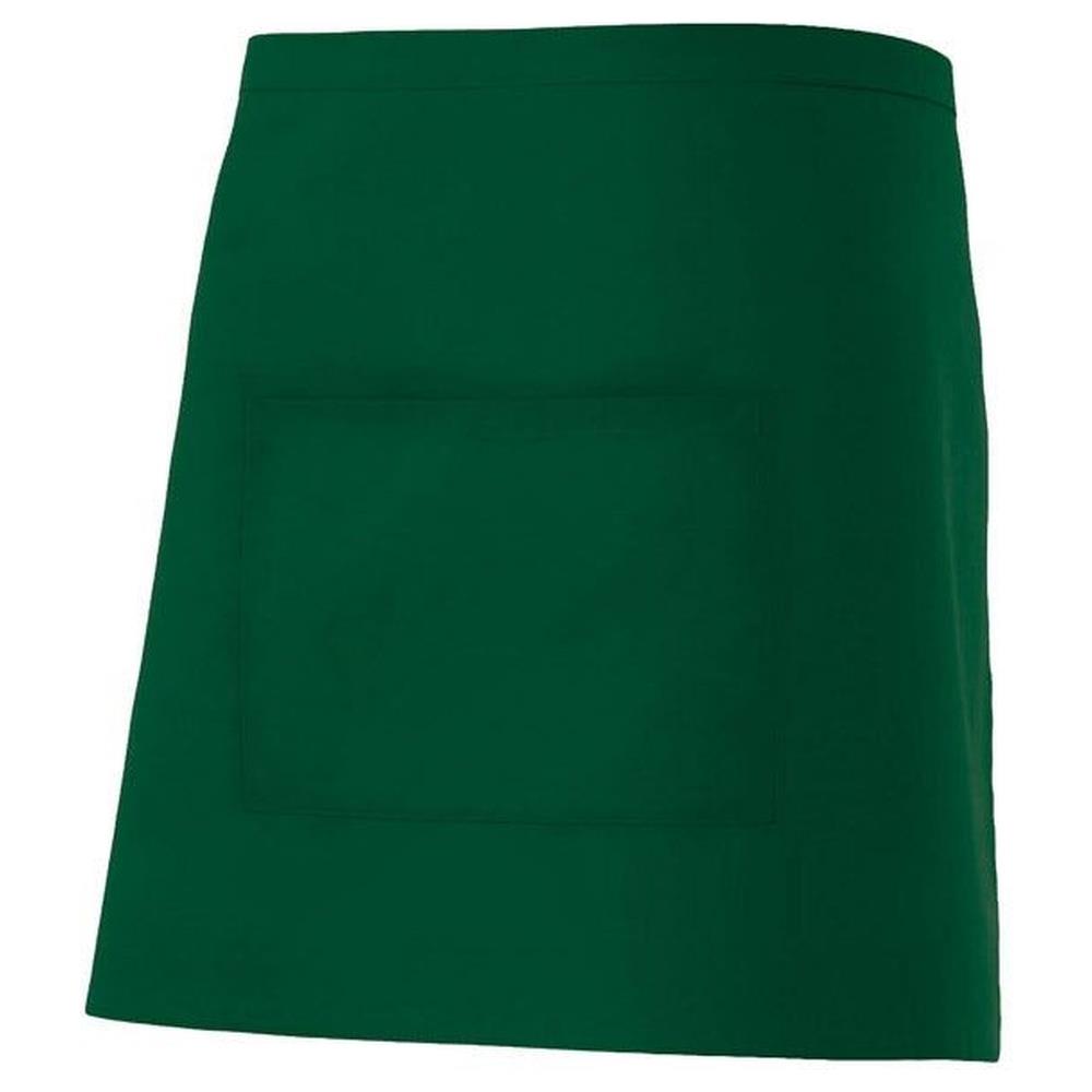 grembiule velilla corto con tasca cod 404201 verde foresta