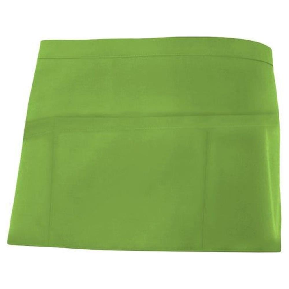 grembiule velilla corto con tasche portacomande cod 404208 chartreuse