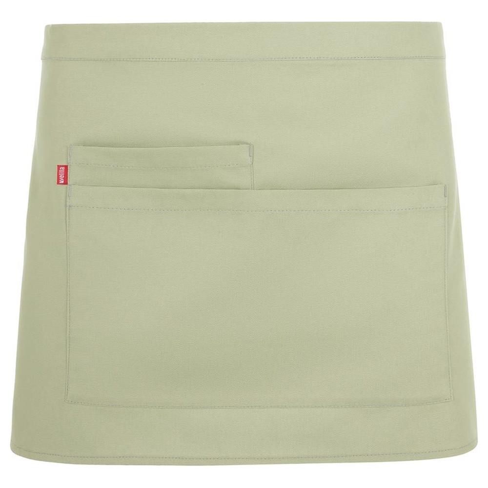 grembiule velilla corto in cotone organico cod 404224 pistacchio