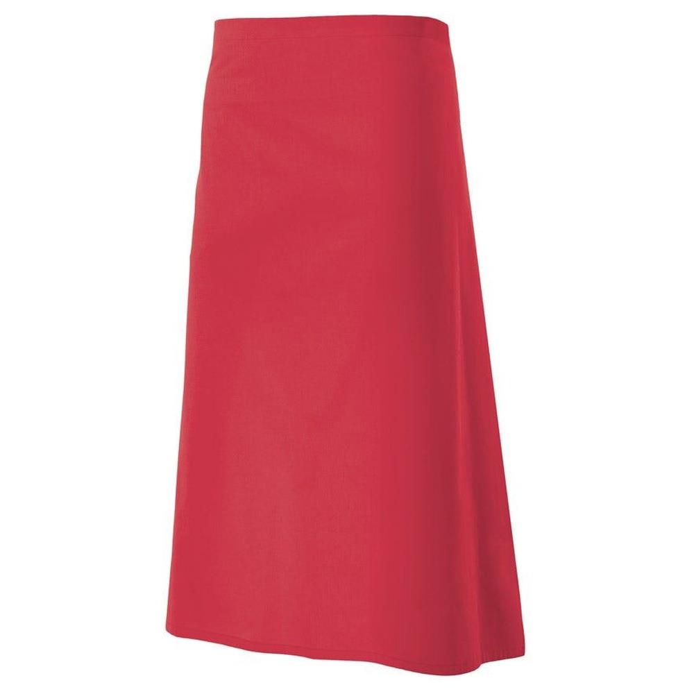 grembiule velilla lungo cod 404202 rosso corallo