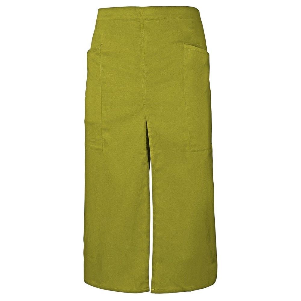 grembiule velilla lungo con spacco e tasche cod 404209 giallo fluo