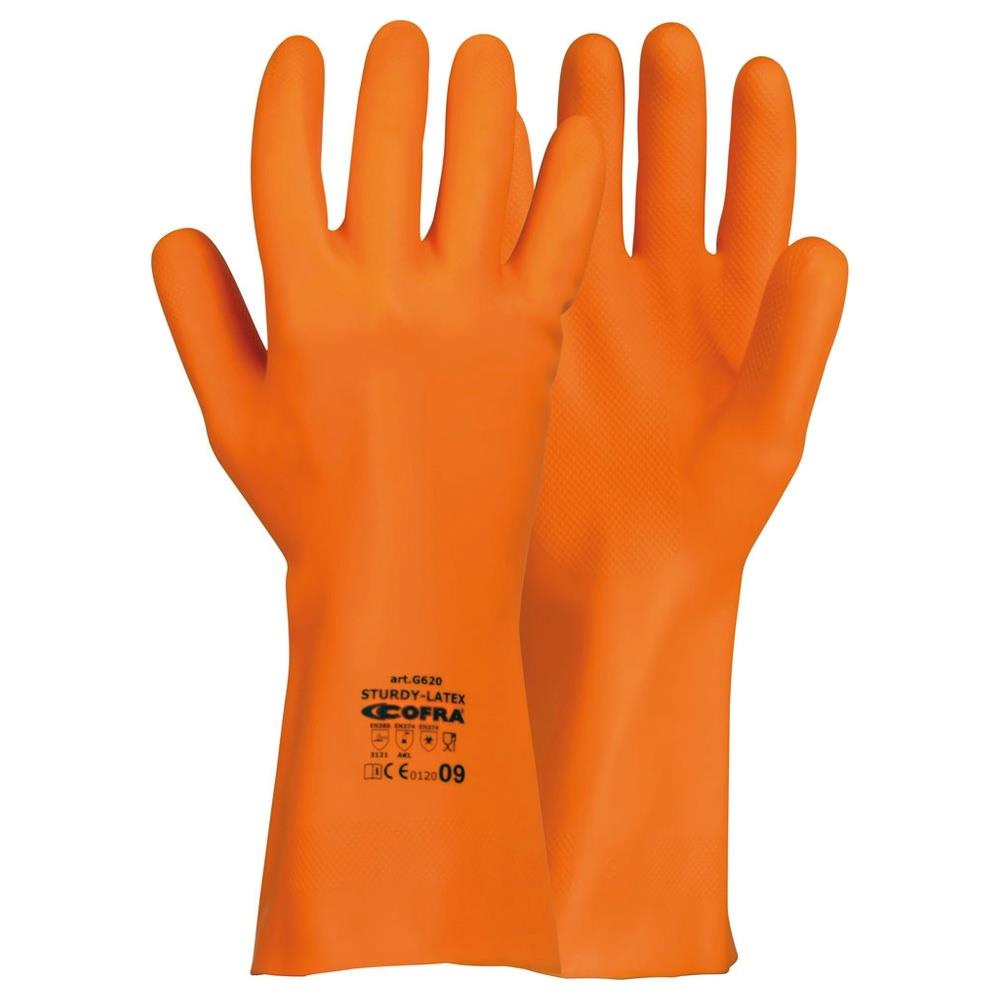 guanti cofra sturdy latex g620