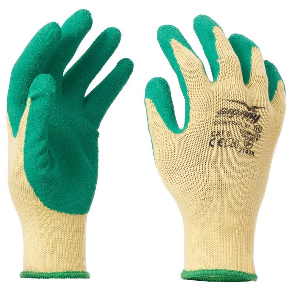 guanti palmo spalmato payper control x1 verde 8