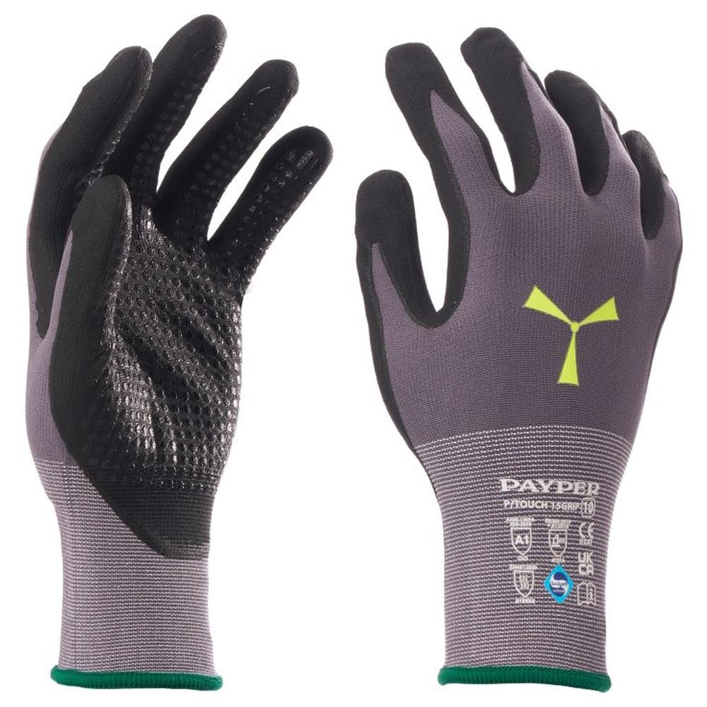 guanti palmo spalmato payper p-touch 15grip