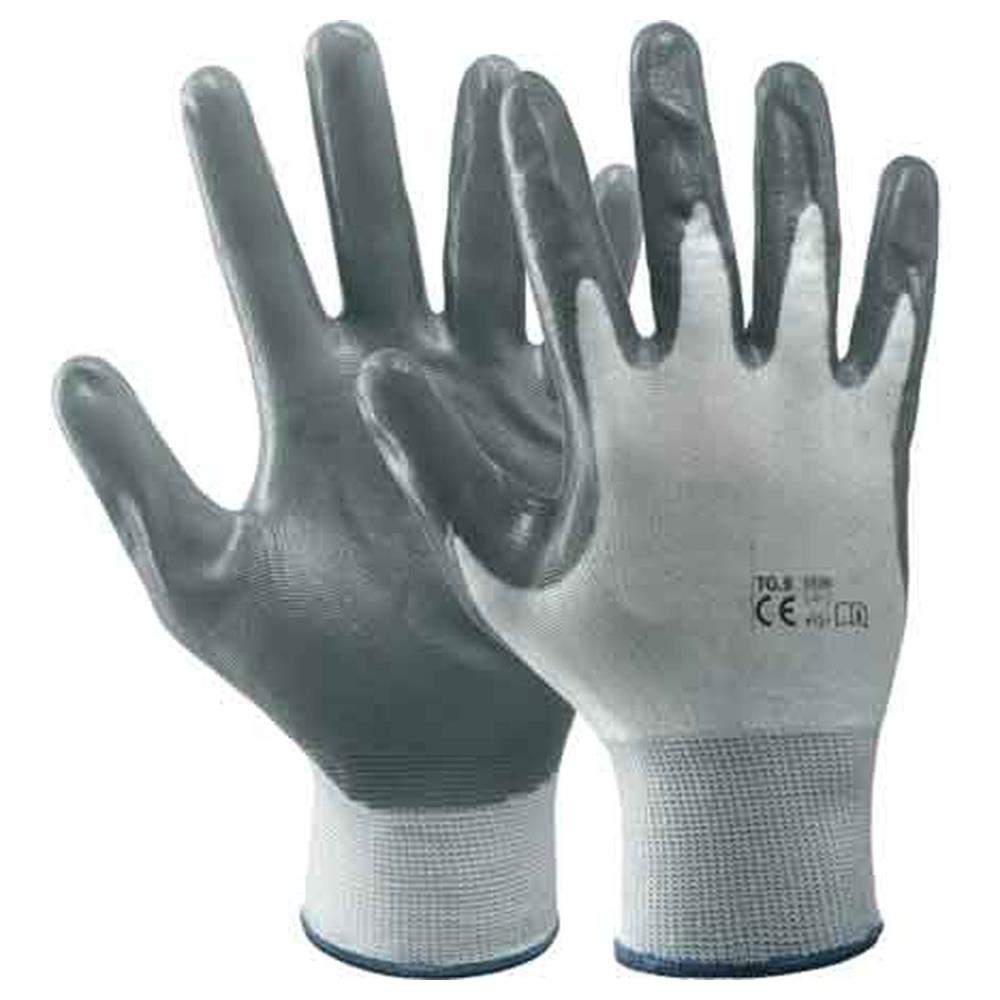 guanto poliestere/nitrile cardinale