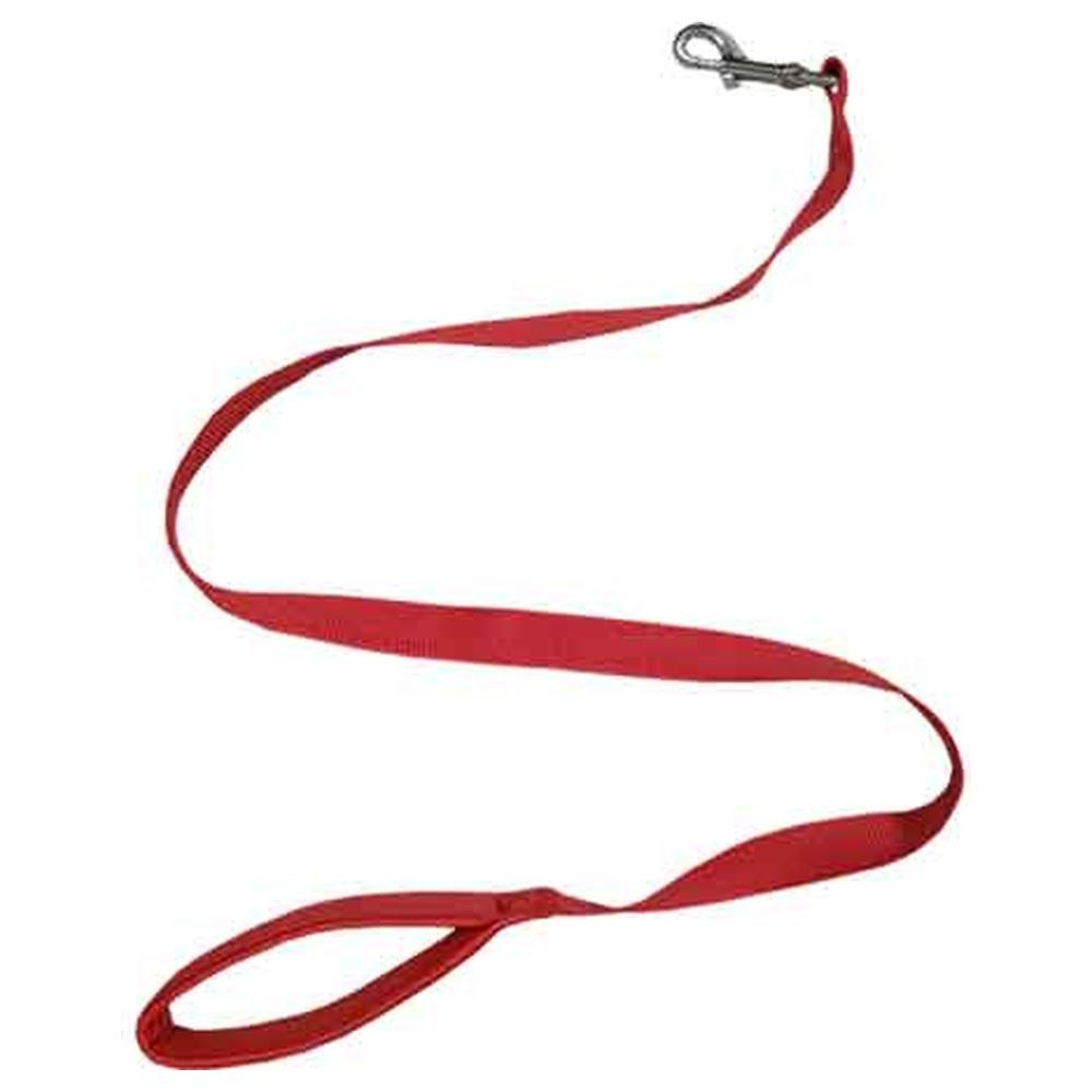 guinzaglio per cani in nylon con manico imbottito cardinale