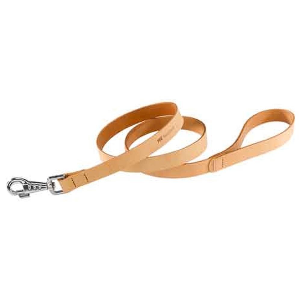 guinzaglio per cani 'natural' beige 20 mm x 120 cm