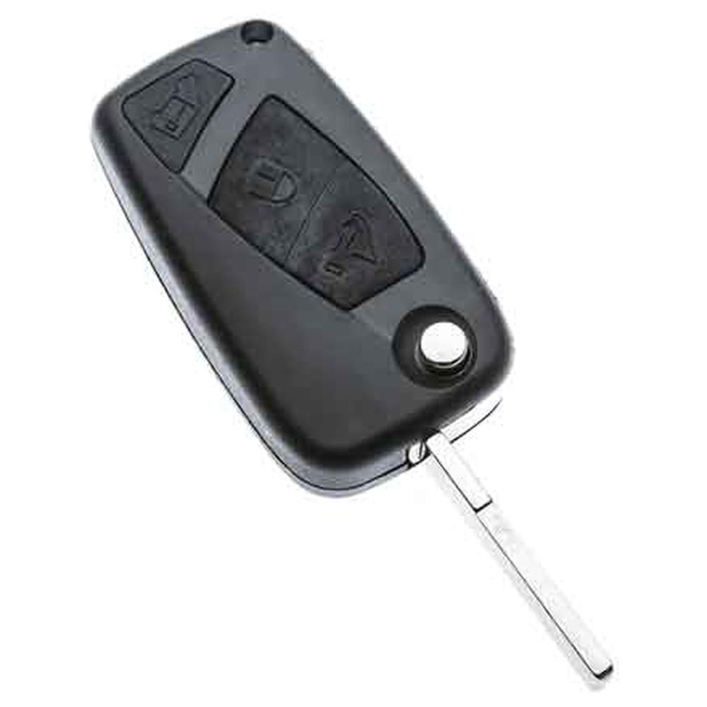 guscio per chiave auto fiat/lancia 'sip22rs8' 3 bottoni