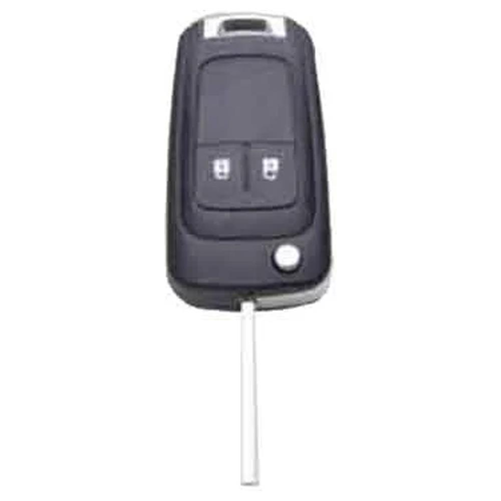 guscio per chiave auto opel/chevrolet 'hu100ars2' 2 bottoni