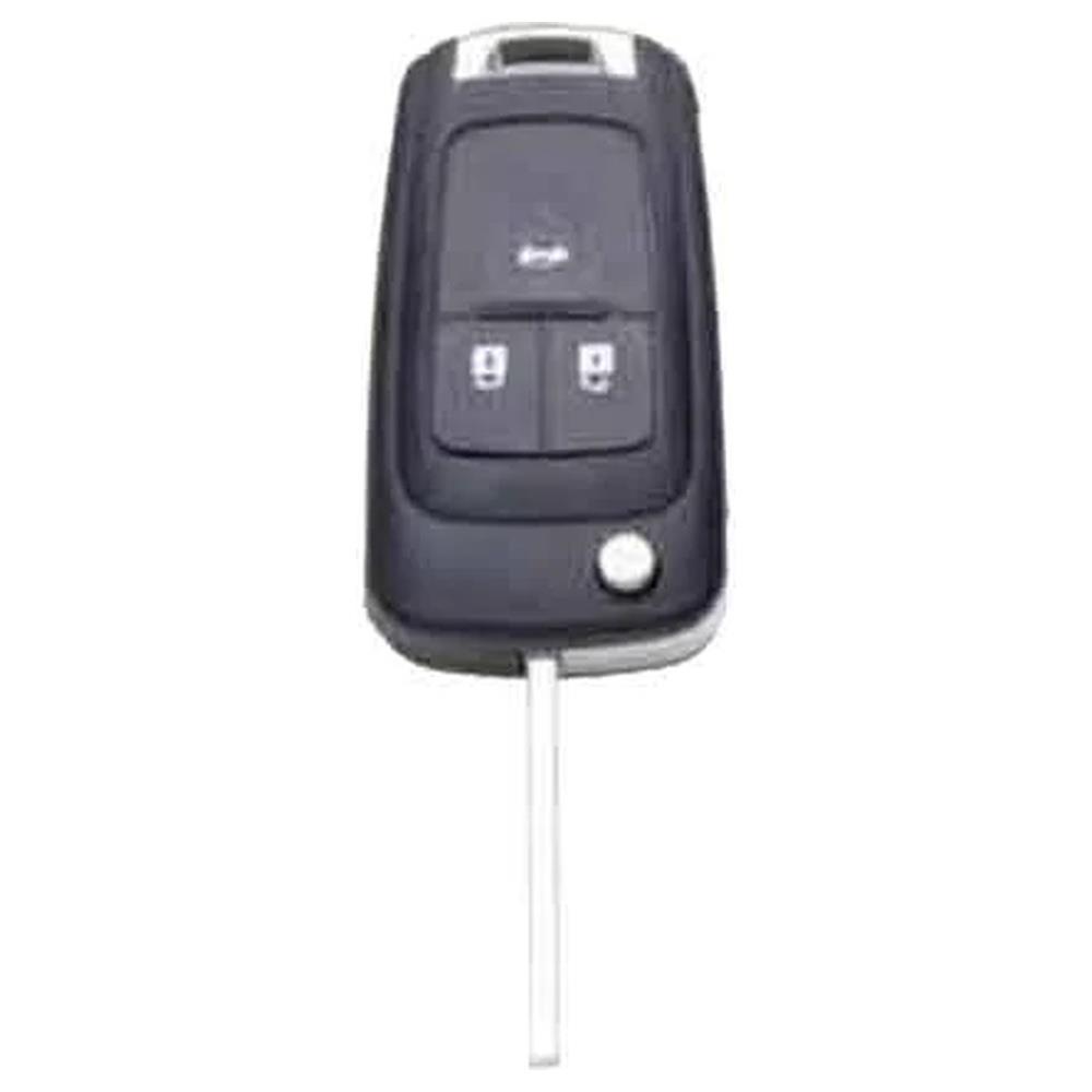 guscio per chiave auto opel/chevrolet 'hu100ars8' 3 bottoni