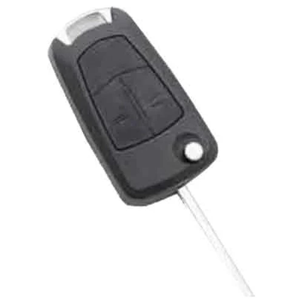 guscio per chiave auto opel 'hu100rs2' 2 bottoni