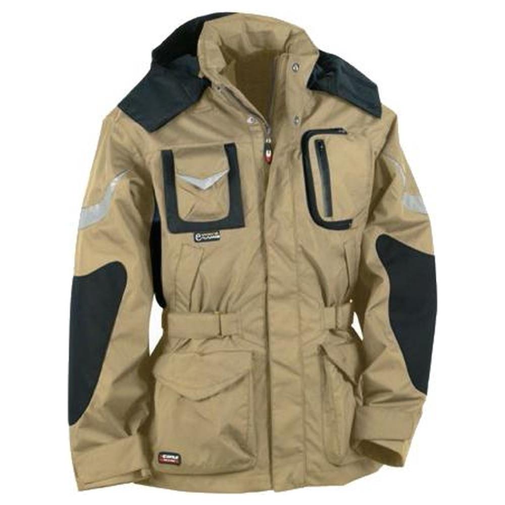 impermeabile parka cofra icestorm v006-0 corda/nero 58