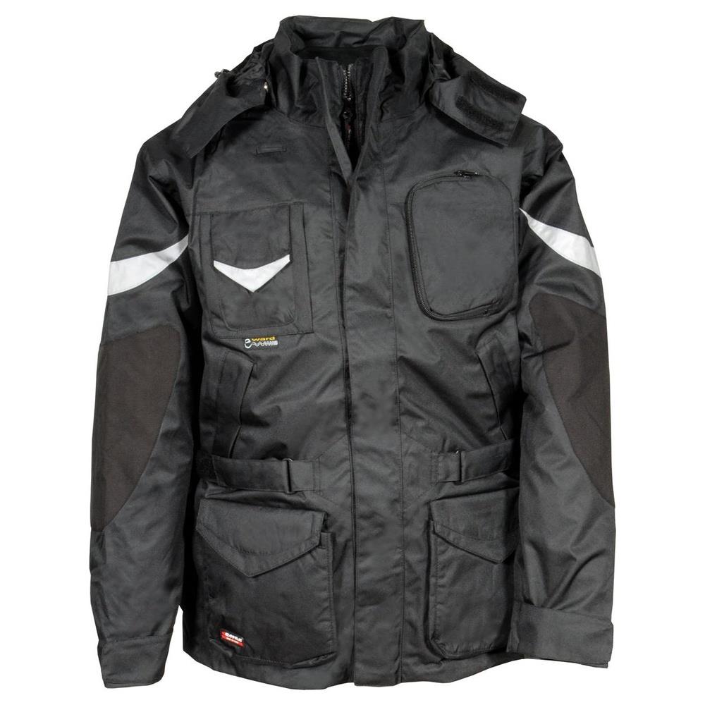 impermeabile parka cofra icestorm v006-0 nero 46