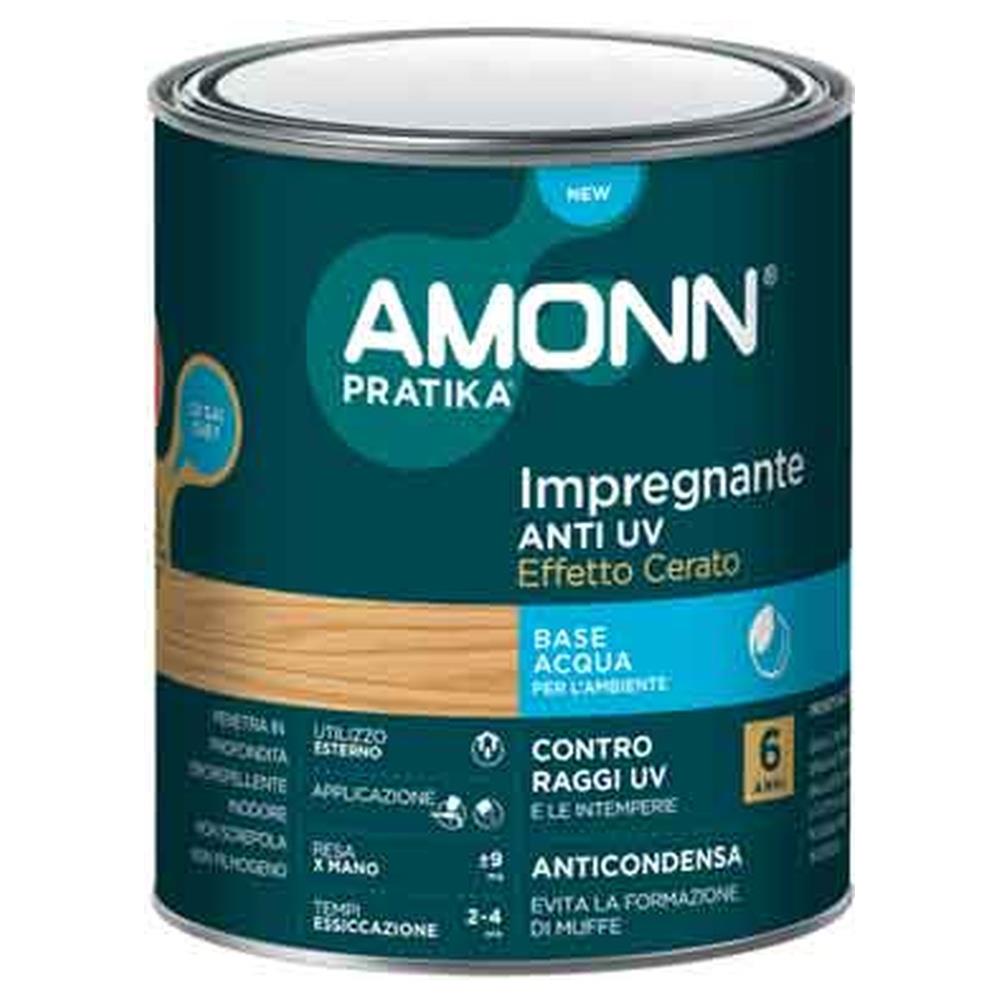 impregnante all'acqua anti-uv effetto cera amonn