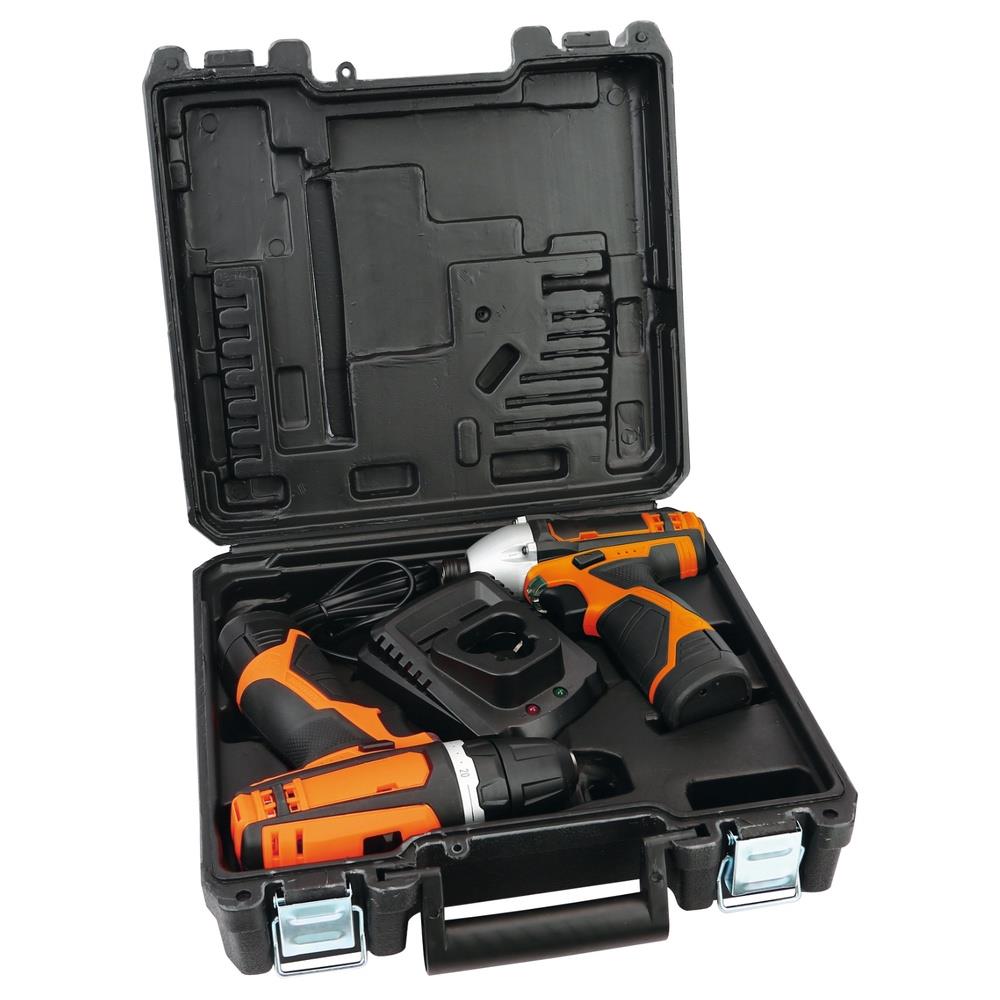 kit 12v trapano avvitatore ultracompatto + avvitatore ad impulsi 1/4" hex  beta 1972/k12v-combo
