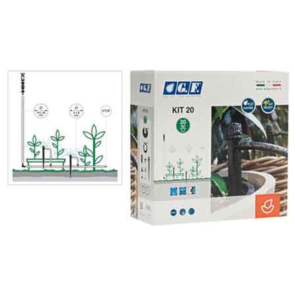 kit goccia a goccia g.f. 20 vasi