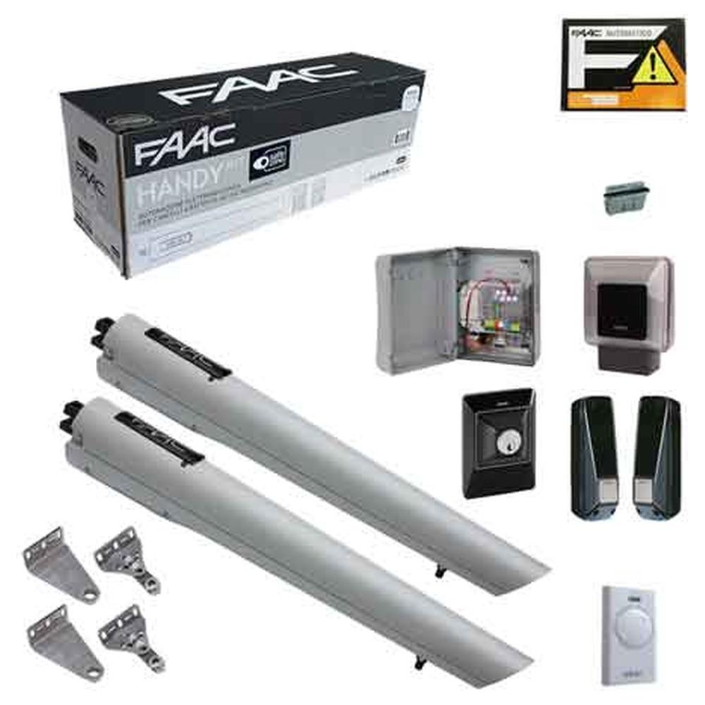 kit motore per cancelli battenti 'handy' faac