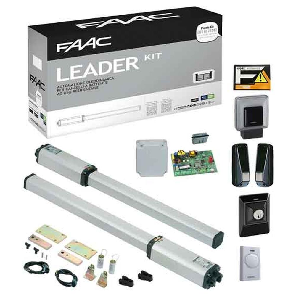 kit motore per cancelli battenti 'leader kit' faac