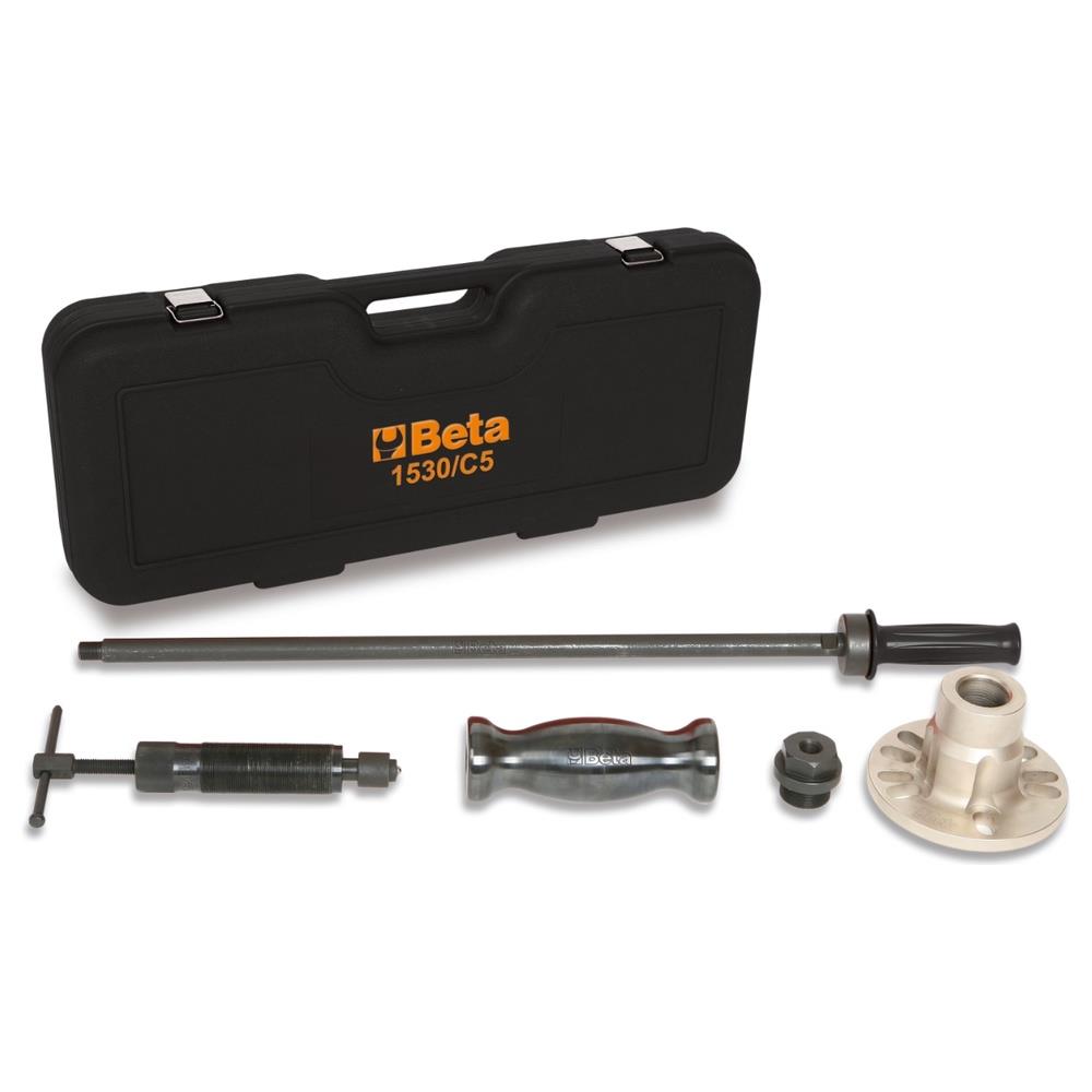 kit per estrazione mozzi e cuscinetti ruote a 3, 4 , 5 fori beta 1530/c5
