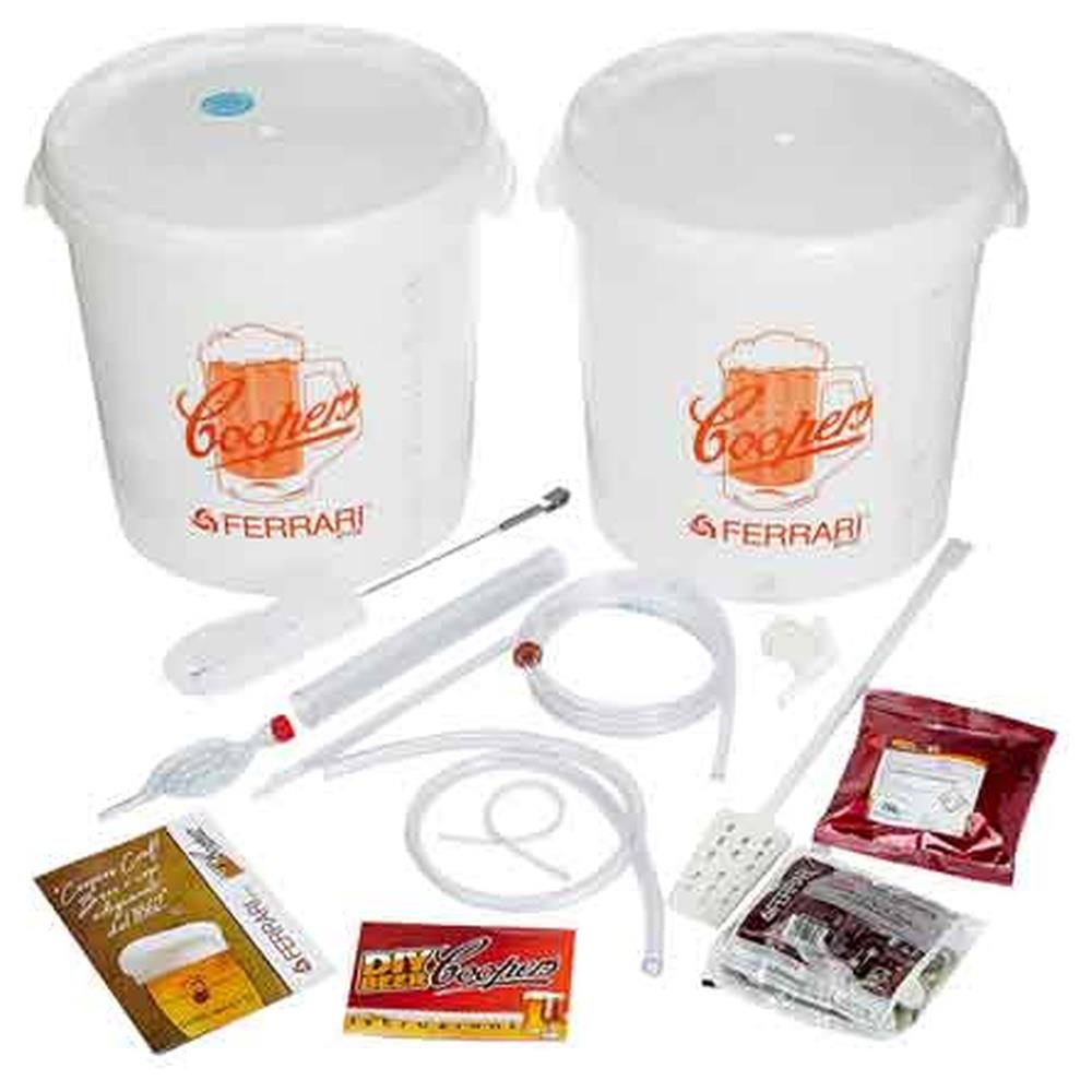 kit per la fermentazione della birra cooper lux 23 lt