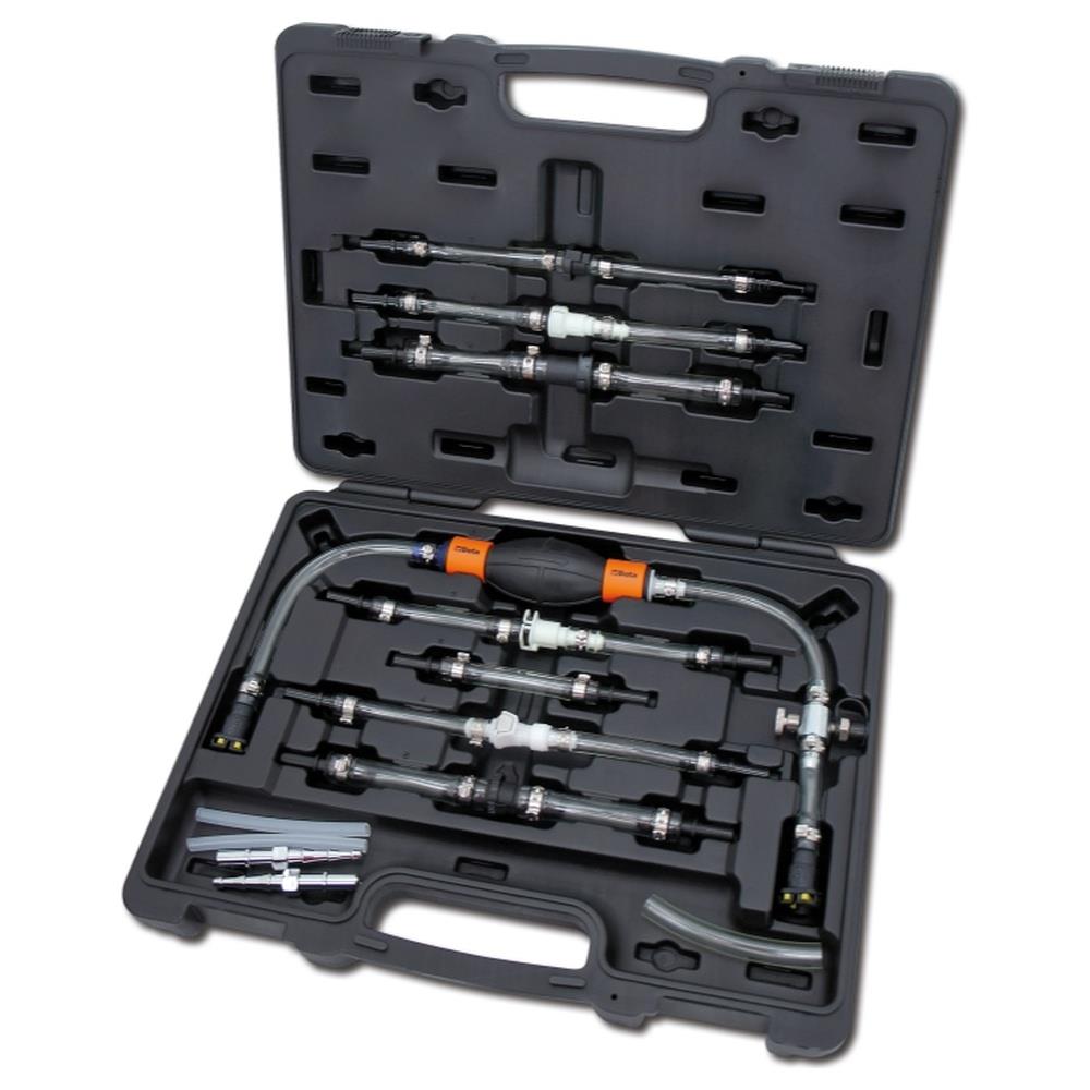 kit riempimento filtri gasolio per auto senza pompa elettrica • utilizzabile anche con pistola gonfiagomme beta 1480