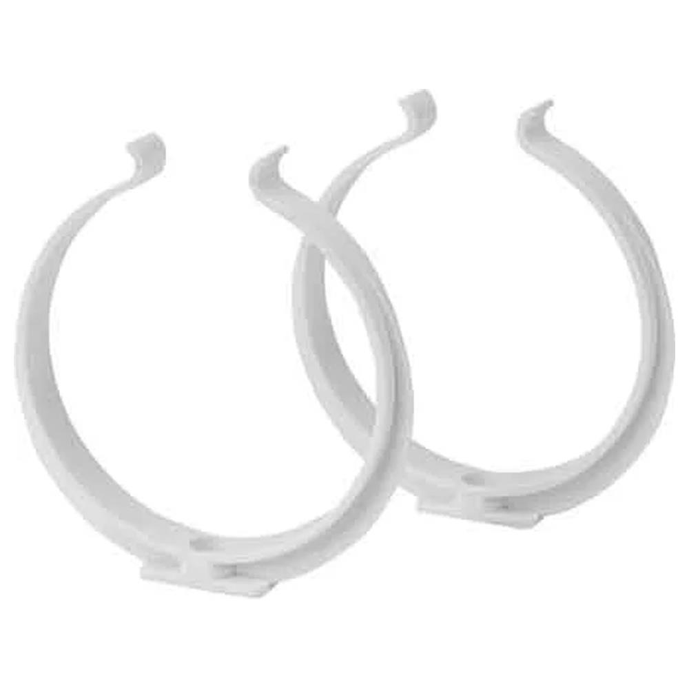kit staffe fermatubo per tubo tondo ø 100 mm - confezione 2 pezzi